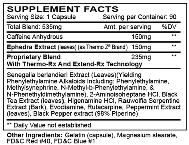 Innovative Laboratories - Hell Fire - 90 Capsules
